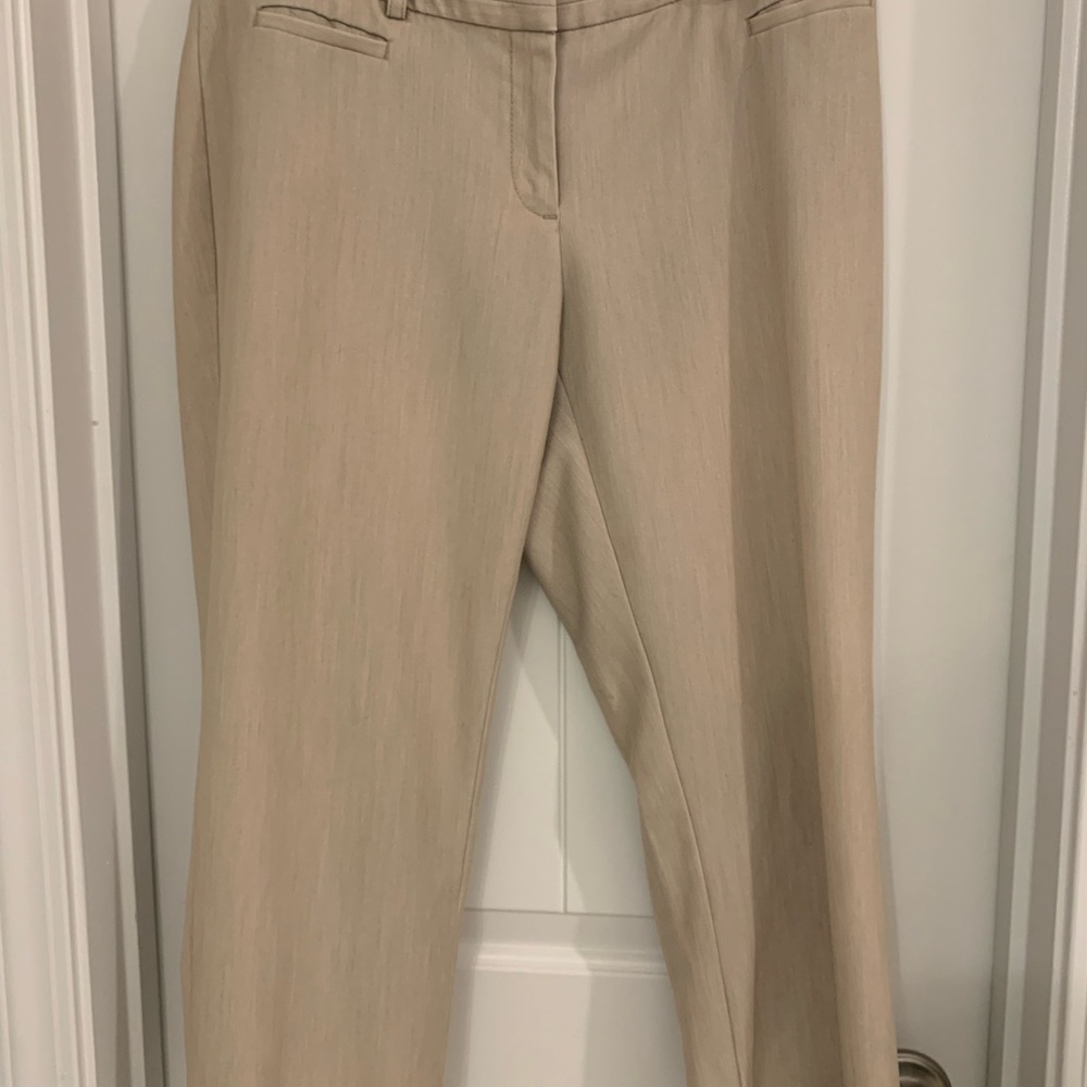 Stylish Tan Capri Pants